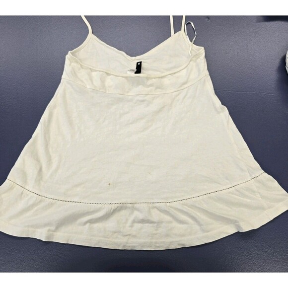 Divided H&M Women's SZ  6 White Halter Top (A31) - Picture 8 of 8